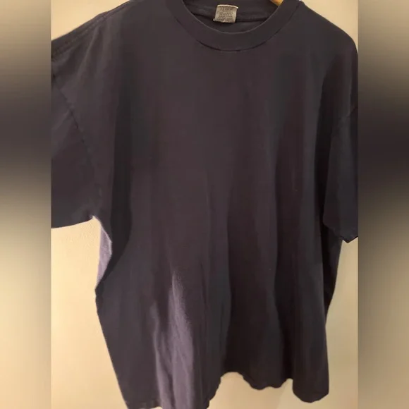 Au Coton Vintage Pre-Shrunk Cotton Short Sleeve Top O/S - Picture 6 of 6